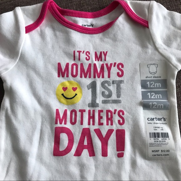 Mommy’s 1st Mother’s Day Onesie - Picture 2 of 6